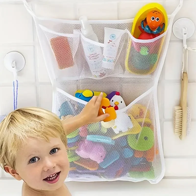 Kids Storage Toys - Baby Shower Bath Toys White Baby