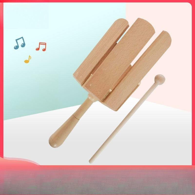 Kids Toys Play Youtube - Wooden 8 Tone Sound Tube Clapper