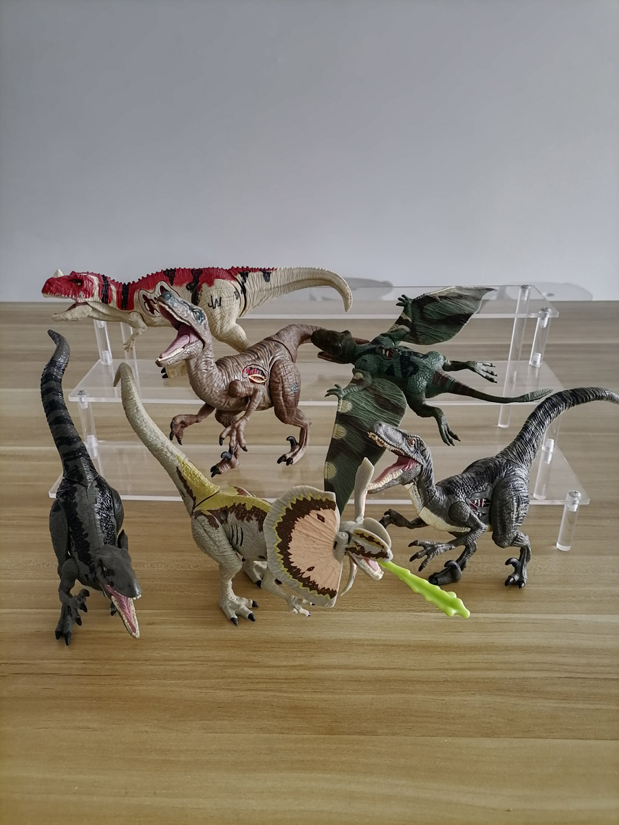 Kids Toys Dinosaur - Hasbro Jurass Worlds Tyrannosaurus Rex Triceratops