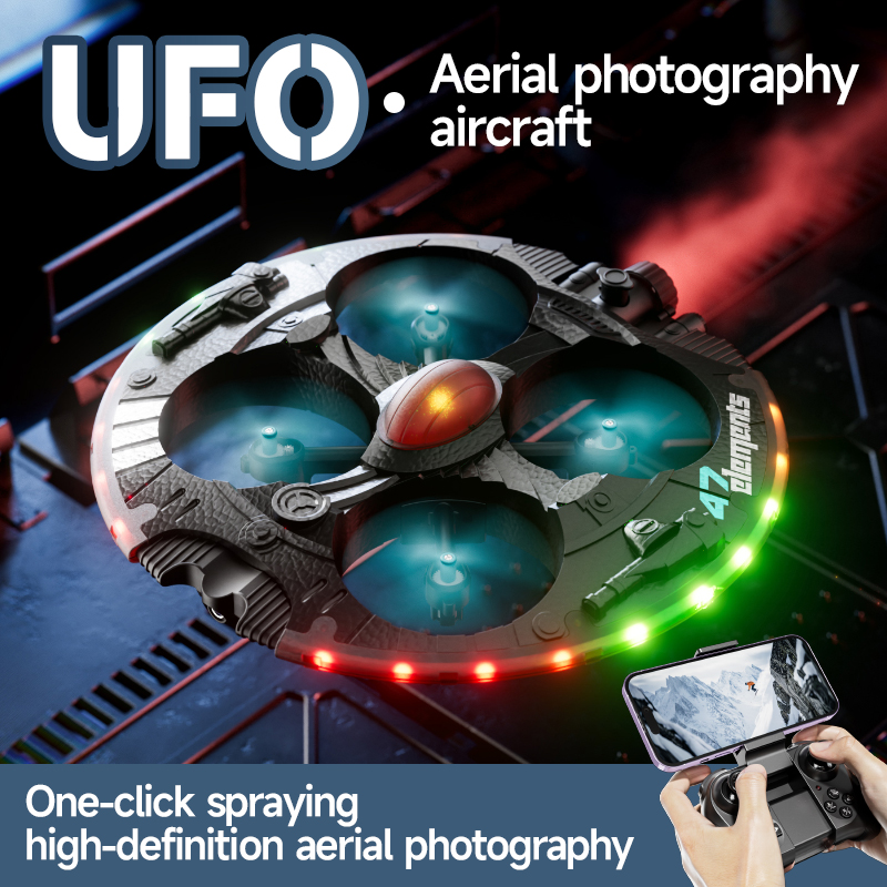 Kids Toys Under £5 - 8K WIFI FPV Drone Light Spray