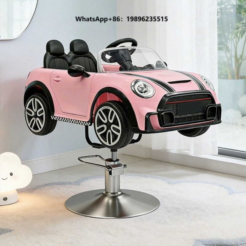 Kids Toys Electric Car - Wholesale Pink Hydraulic Kids Barber Salon