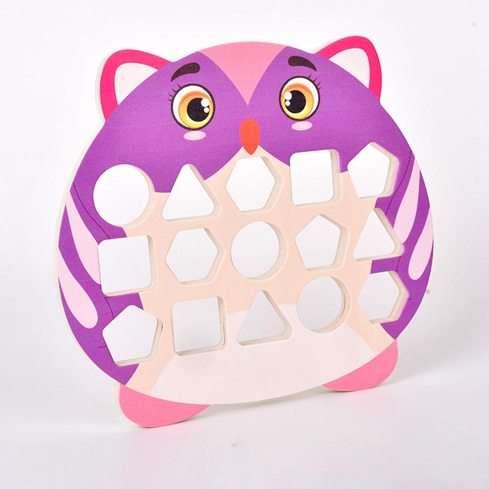 Kids Toys Under £5 - Shape Matching Game Kids Valentines Gifts