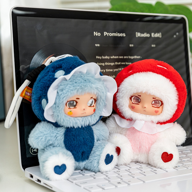 Soft Plush Doll - 14cm Mushroom Girl Vinyl Plush Toys