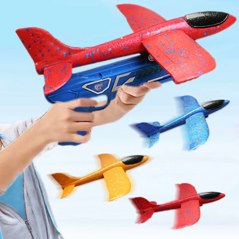 Catapult Launcher Toy - Foam Plane Launcher EPP Bubble Airplanes