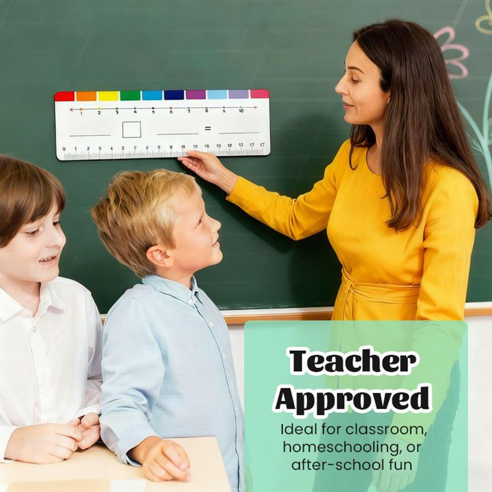 Kids Storage Toys - Classroom Number Line Addition Subtraction Toys