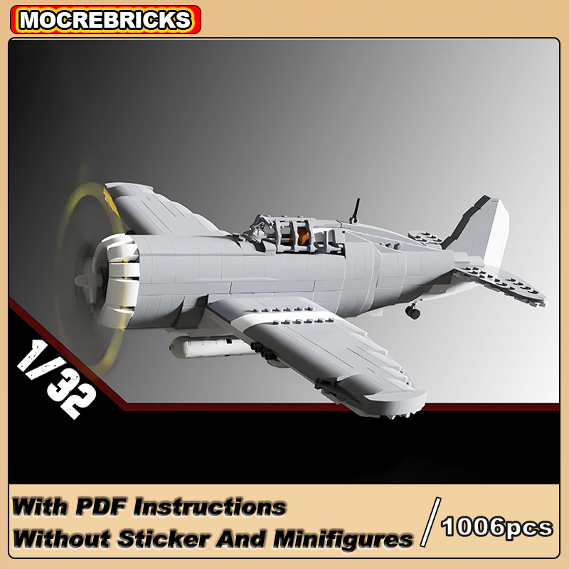 Top Kids Xmas Toys - Military Battle Bomber P-47 Thunderbolt WW2