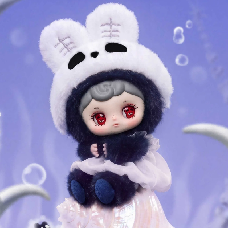 Soft Plush Doll - Tarti Skull Panda Vinyl Plush Pendant