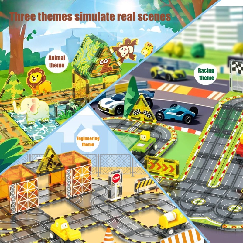 Creative Magnetism Electric Ra - Kids Toys Electric Car review and price