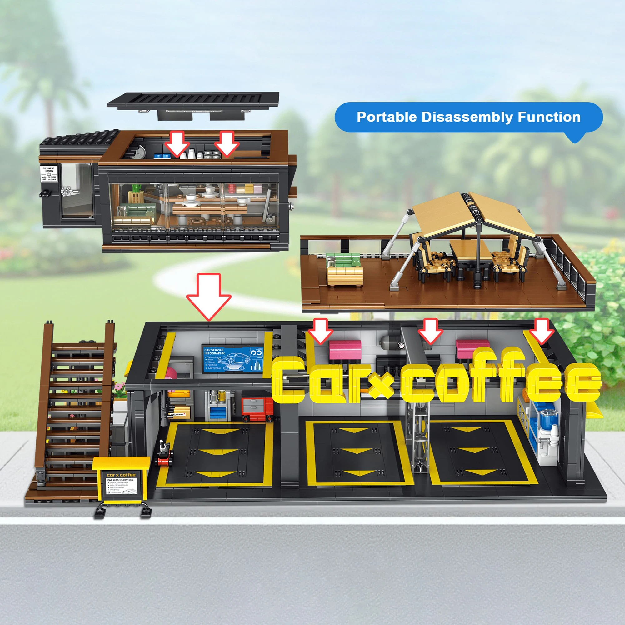 Coffee Auto Repair Shop Coffee - Kids Toys Stores review and price