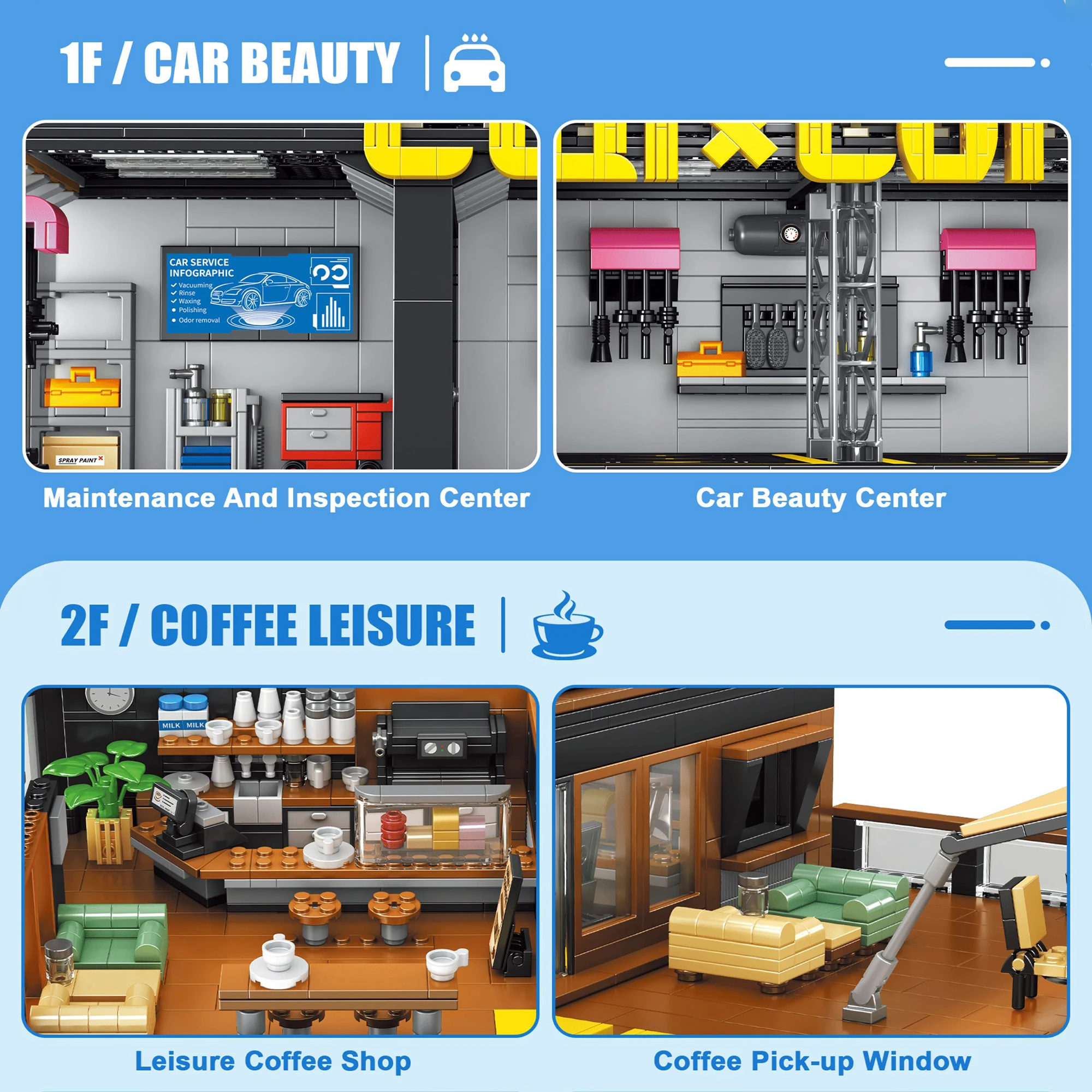 Coffee Auto Repair Shop Coffee - Kids Toys Stores review and price