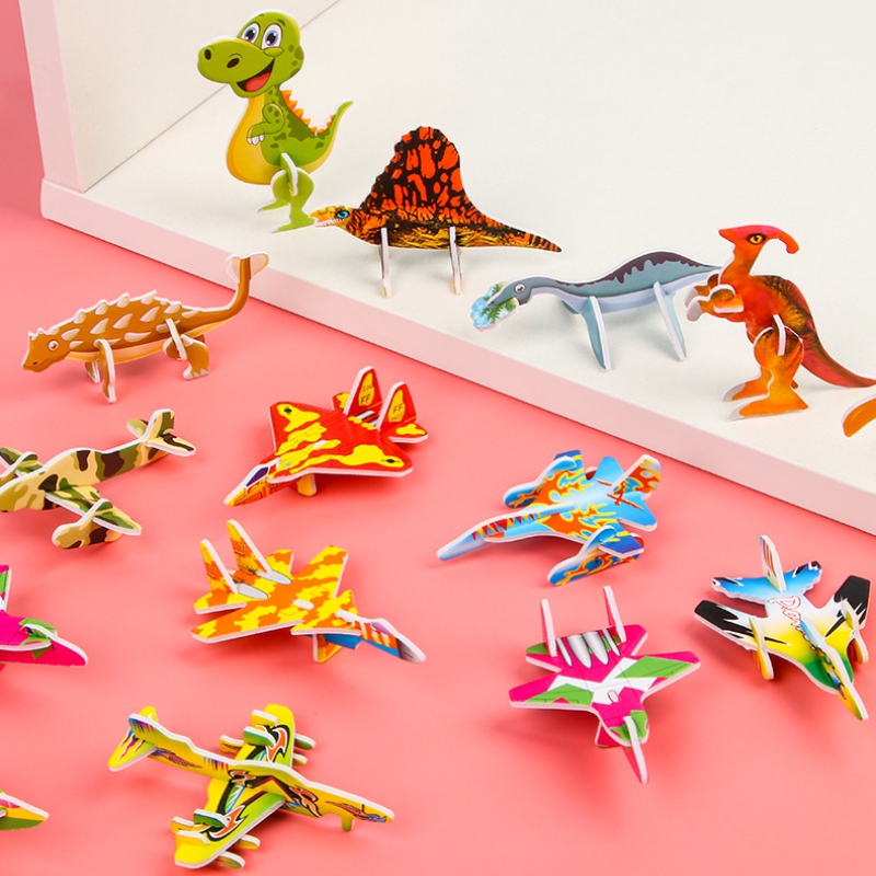 10pcs Creative Cute Paper Plan - Kids Toys Dinosaur review and price