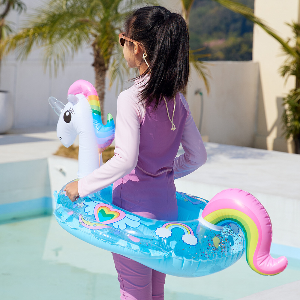 Cartoon Unicorn Baby Swim Ring - Kids Toys Play Youtube review and price