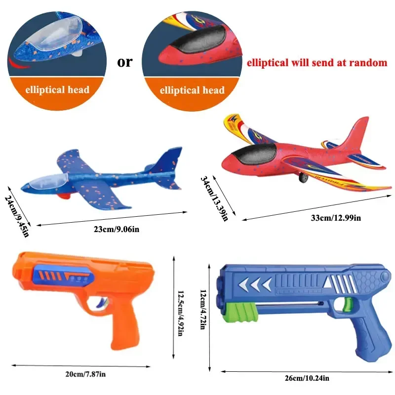 Kids 24/34cm Foam Plane Toy Gu - Catapult Launcher Toy review and price
