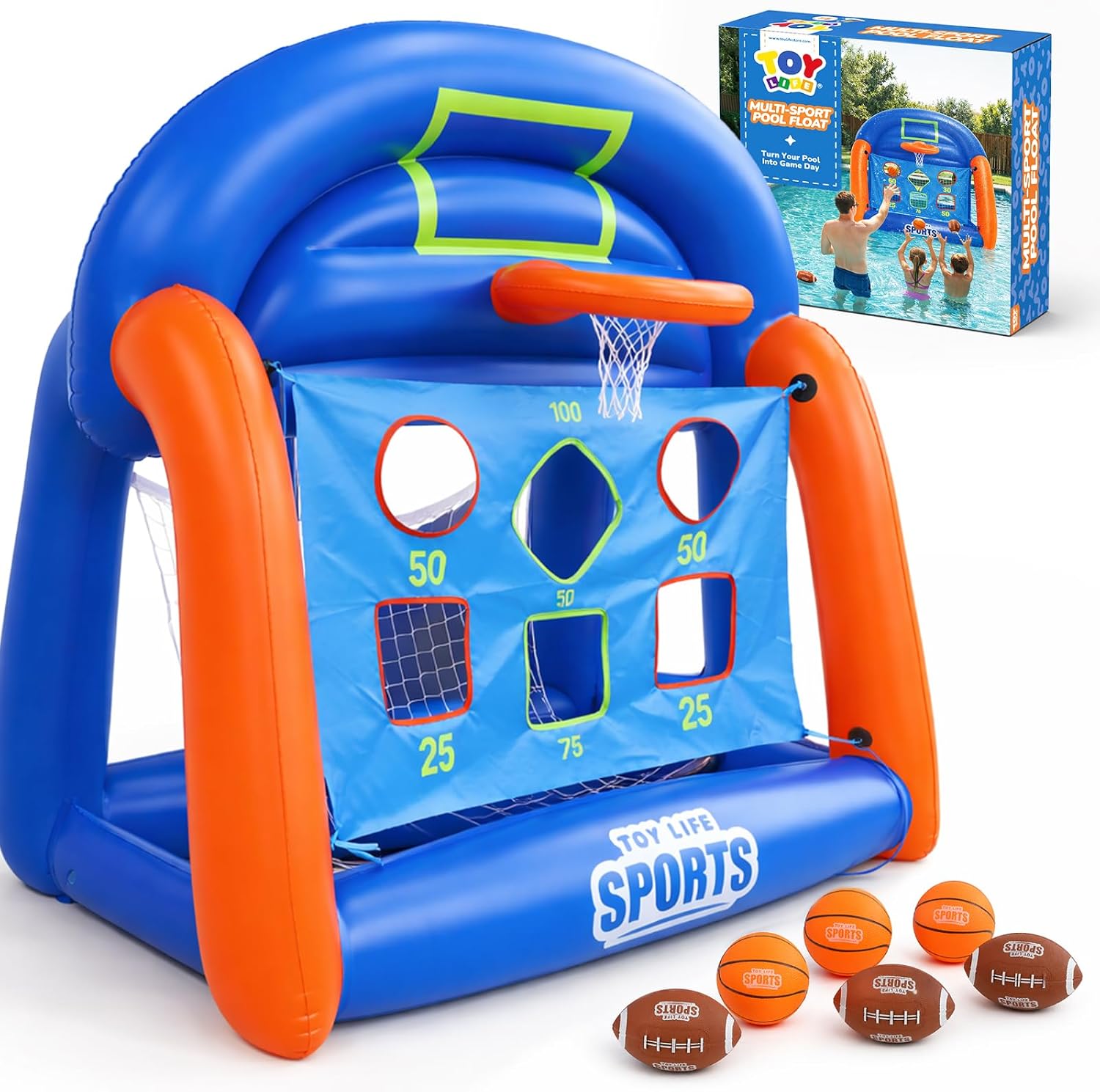 Multi-Sport Pool Games Inflata - Kids Toys And Games review and price