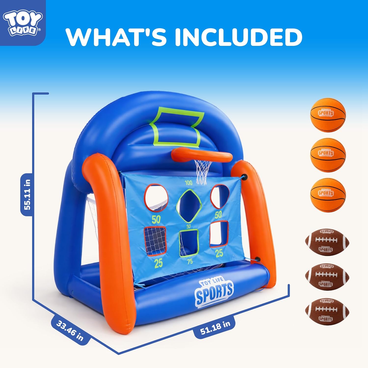 Multi-Sport Pool Games Inflata - Kids Toys And Games review and price