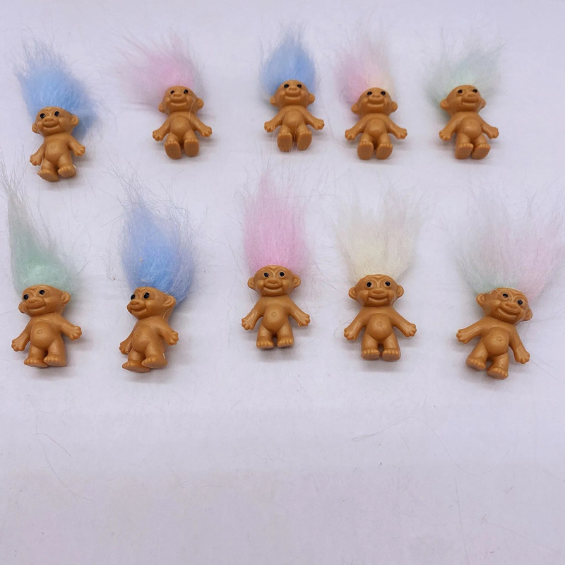 5/10pcs mini long hair clown d - Kids Toys Under £5 review and price