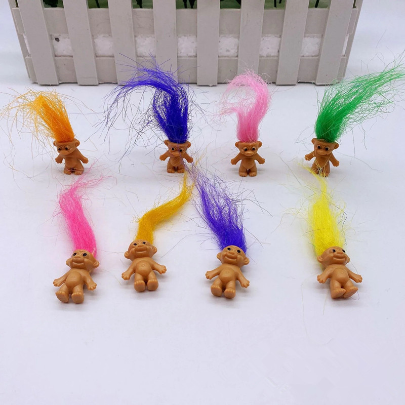 5/10pcs mini long hair clown d - Kids Toys Under £5 review and price