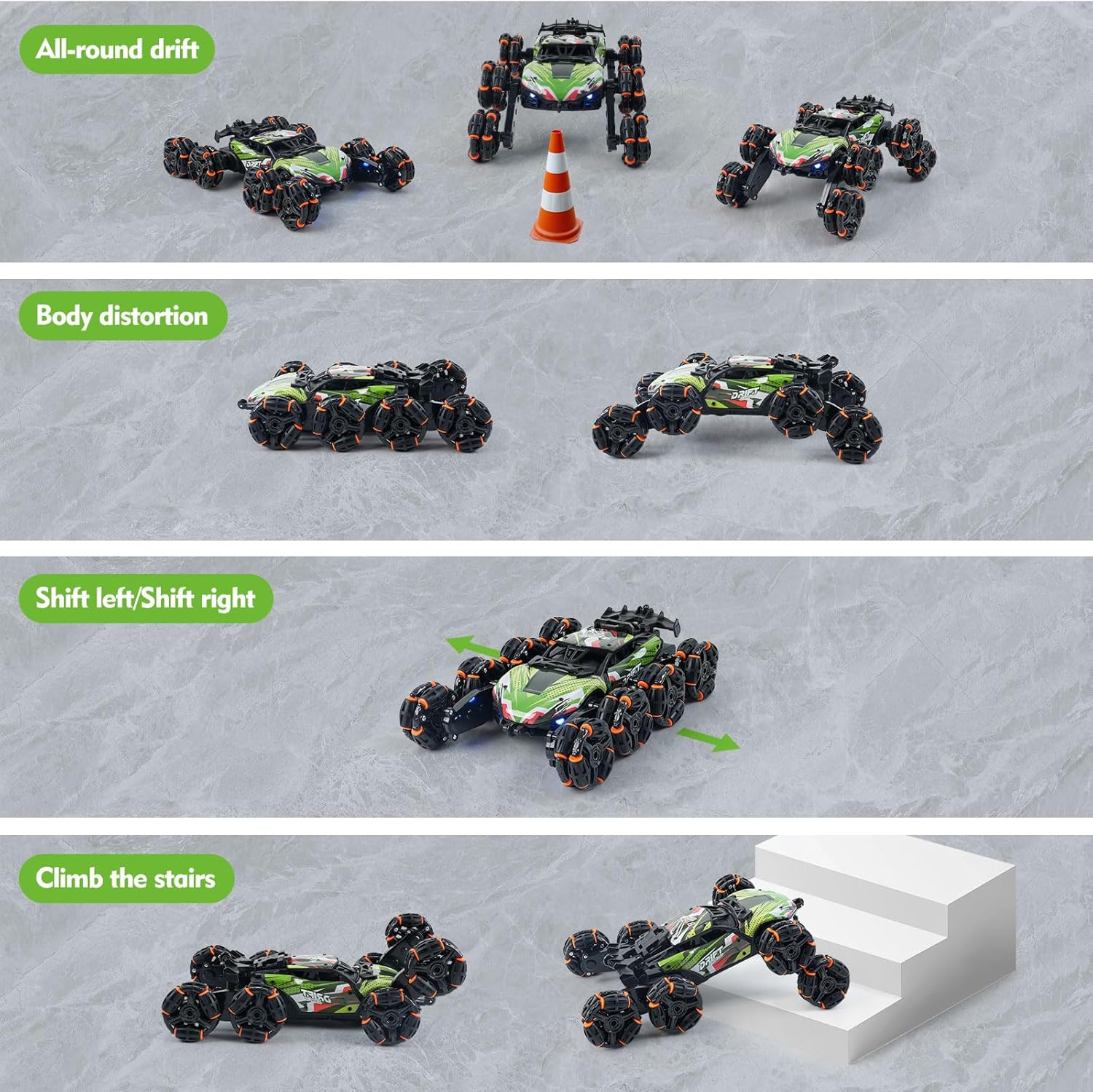 Gesture Sensing RC Stunt Car w - Kids Toys 10 Year Old review and price