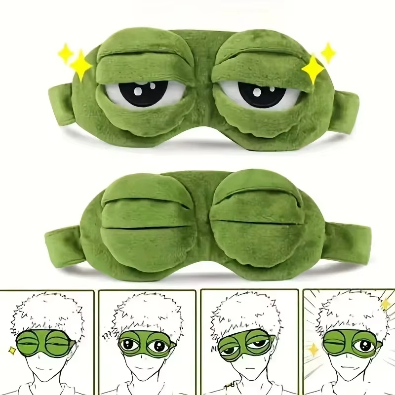 Frog shaped eye mask Party gam - Soft Plush Doll review and price