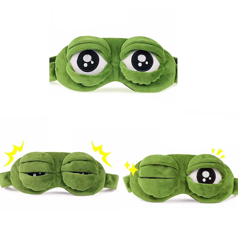 Frog shaped eye mask Party gam - Soft Plush Doll review and price