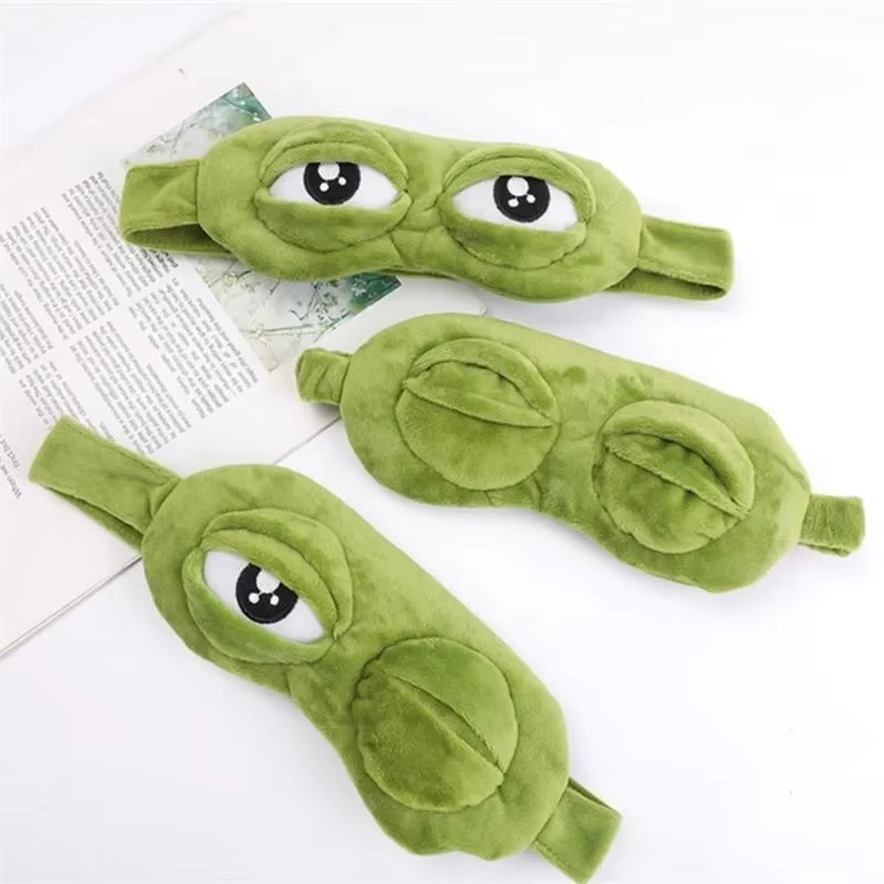 Frog shaped eye mask Party gam - Soft Plush Doll review and price