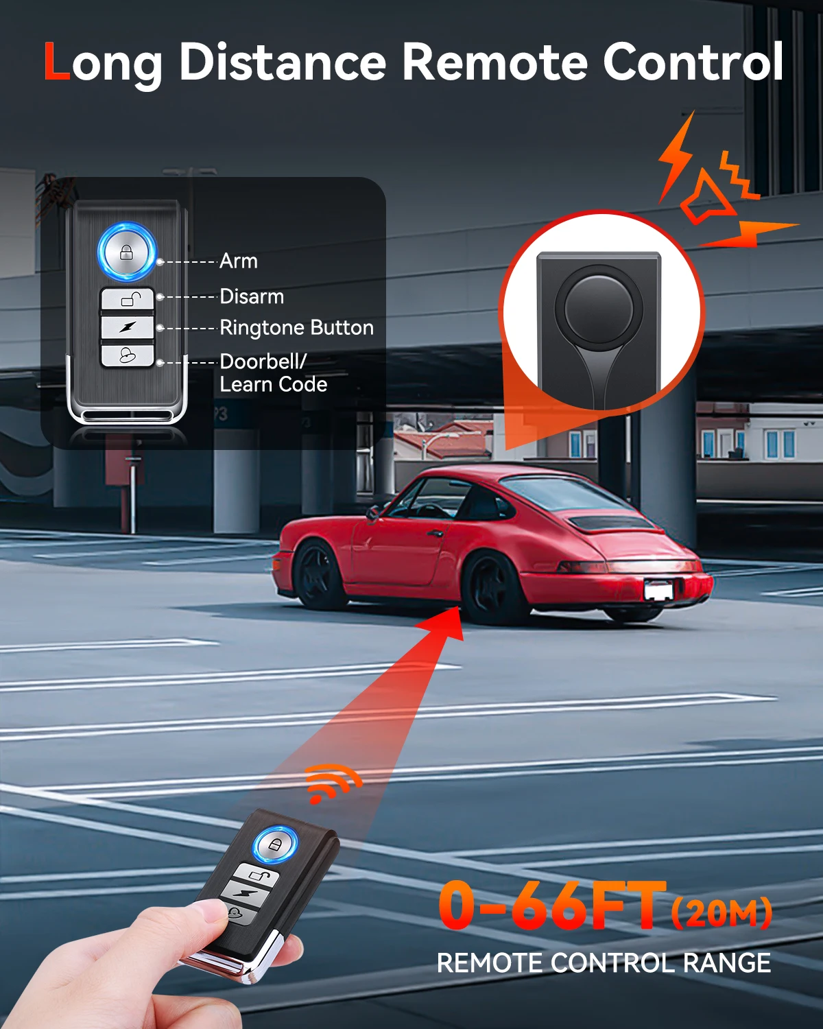 Extractme RV Alarm 108dB Car V - Remote Control Car review and price