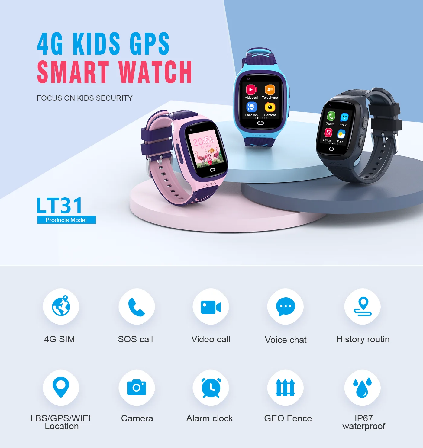 4G Kids Smartwatch SOS Waterpr - Kids Smartwatch Gps review and price