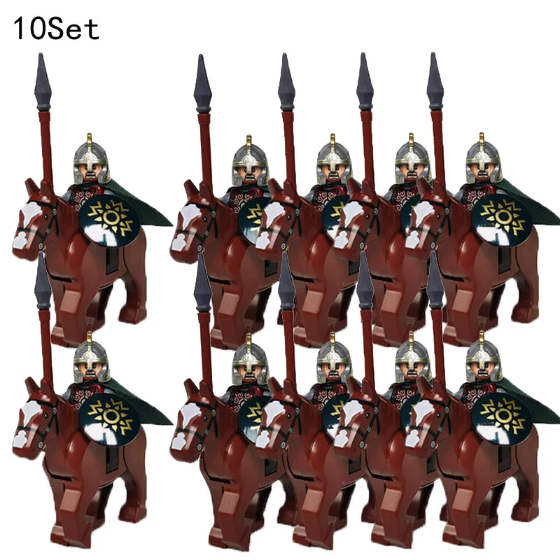 10 Sets Medieval Knights Dark  - Kids Toys 10 Year Old review and price