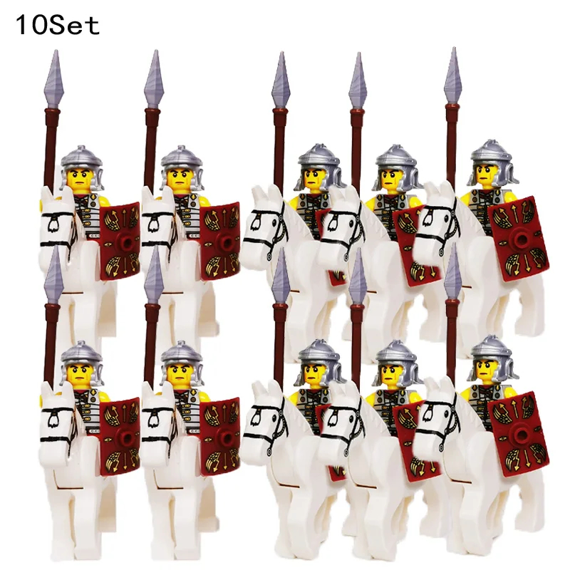 10 Sets Medieval Knights Dark  - Kids Toys 10 Year Old review and price