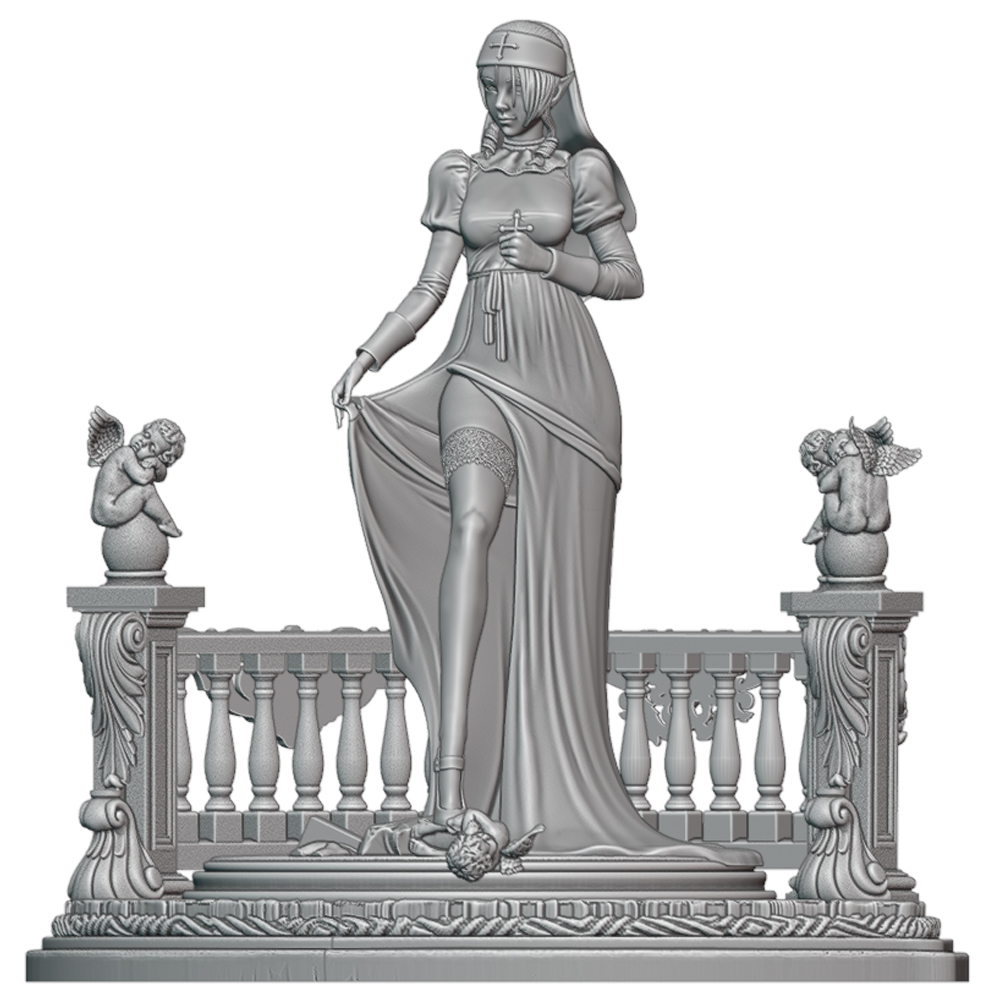 Elf Clergy Lady With Cross Orn - Kids Toys Sale review and price