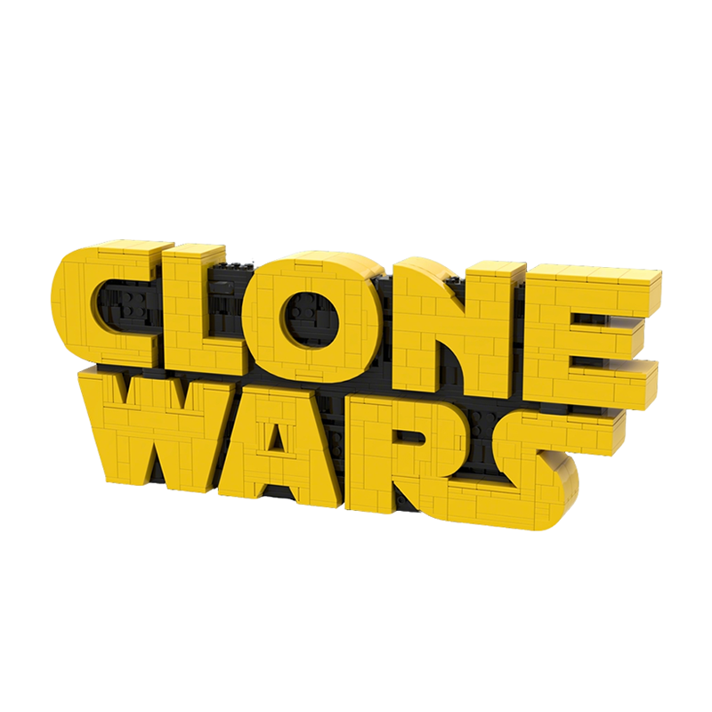 742pcs MOC Clone Wars Logo Sta - Kids Toys Logo review and price
