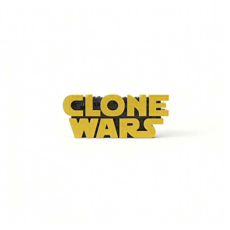 742pcs MOC Clone Wars Logo Sta - Kids Toys Logo review and price