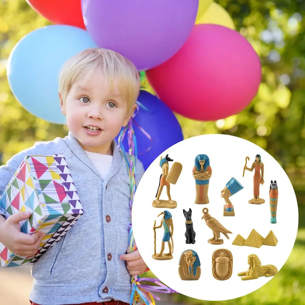 1 Set Of 12 Simulation Egyptia - Kids Toys Egypt review and price