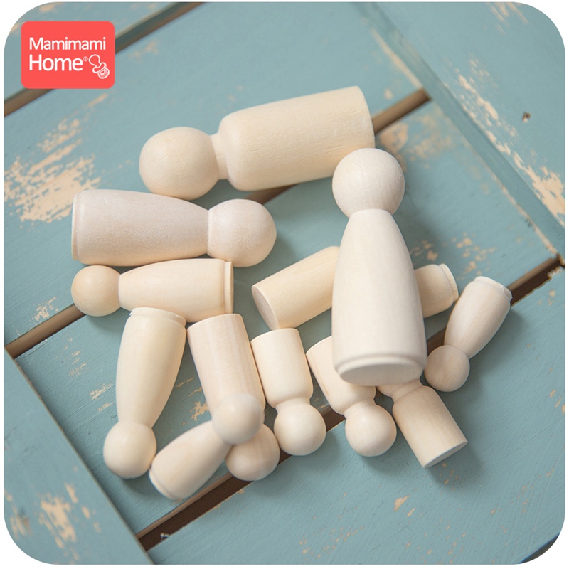 10PCS 55mm Peg Dolls Men And W - Kids Toys Logo review and price