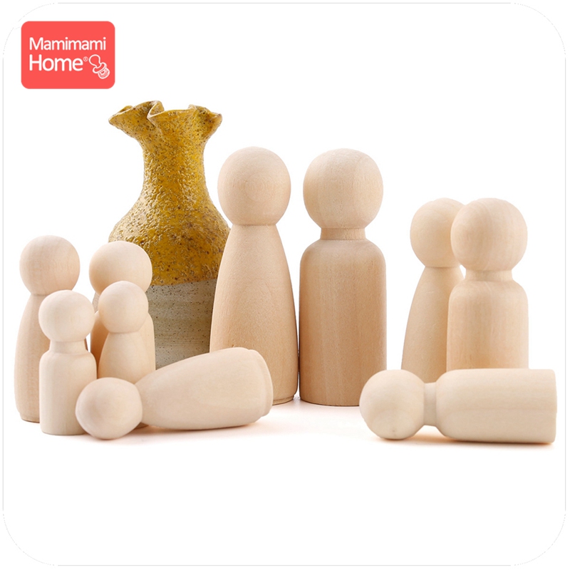 10PCS 55mm Peg Dolls Men And W - Kids Toys Logo review and price