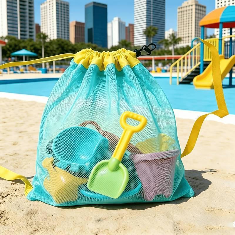 Large Capacity Portable Mesh B - Kids Storage Toys review and price