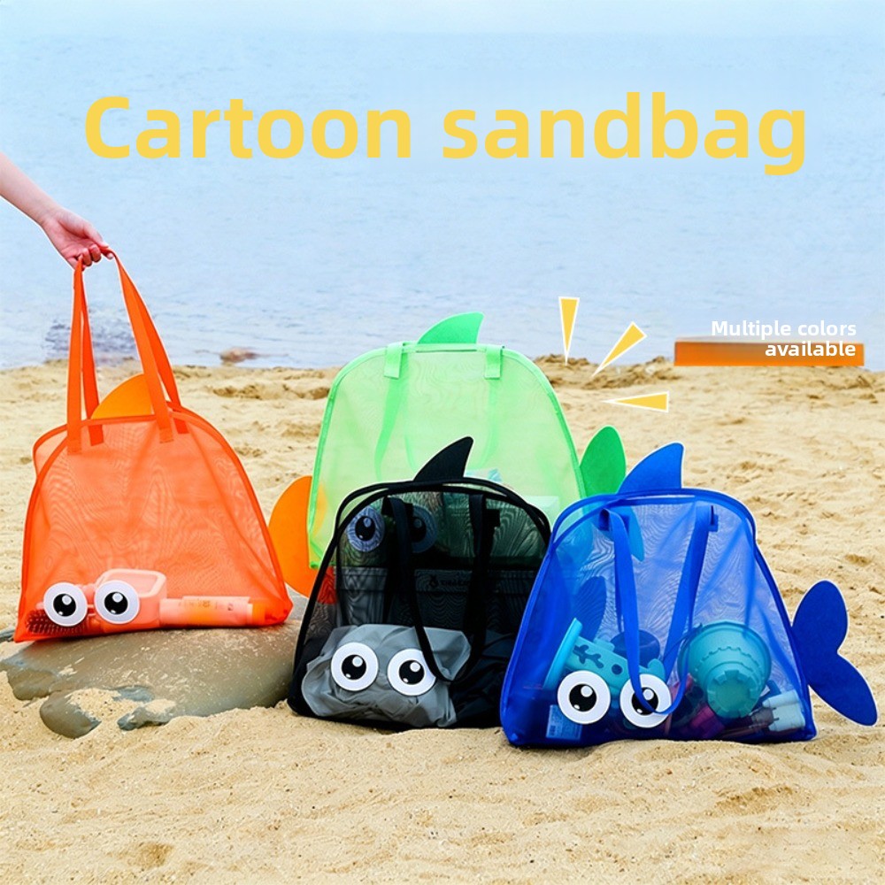 Kids Mesh Beach Bags Colorful  - Kids Storage Toys review and price