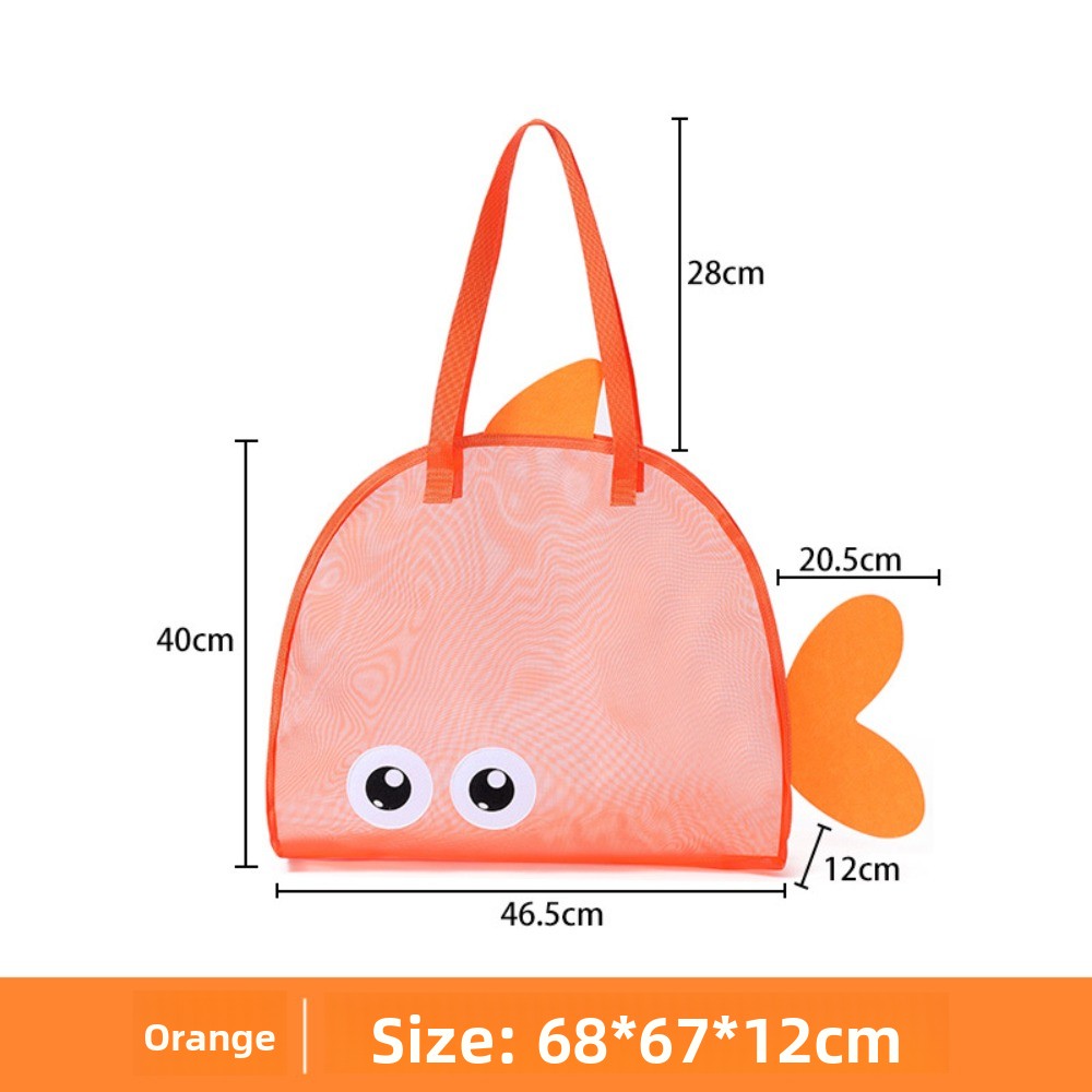 Kids Mesh Beach Bags Colorful  - Kids Storage Toys review and price