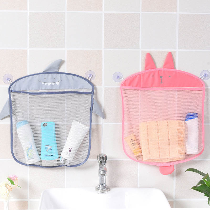 Baby Bathroom Mesh Bag Sucker  - Kids Storage Toys review and price