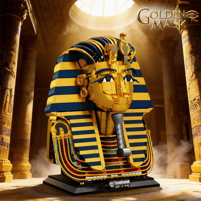 1603PCS Ancient Egypt Golden M - Kids Toys Egypt review and price