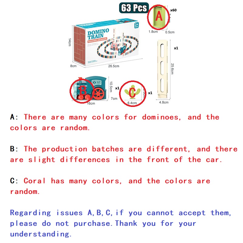 Automatic Laying Domino Train  - Kids Toys Electric Car review and price