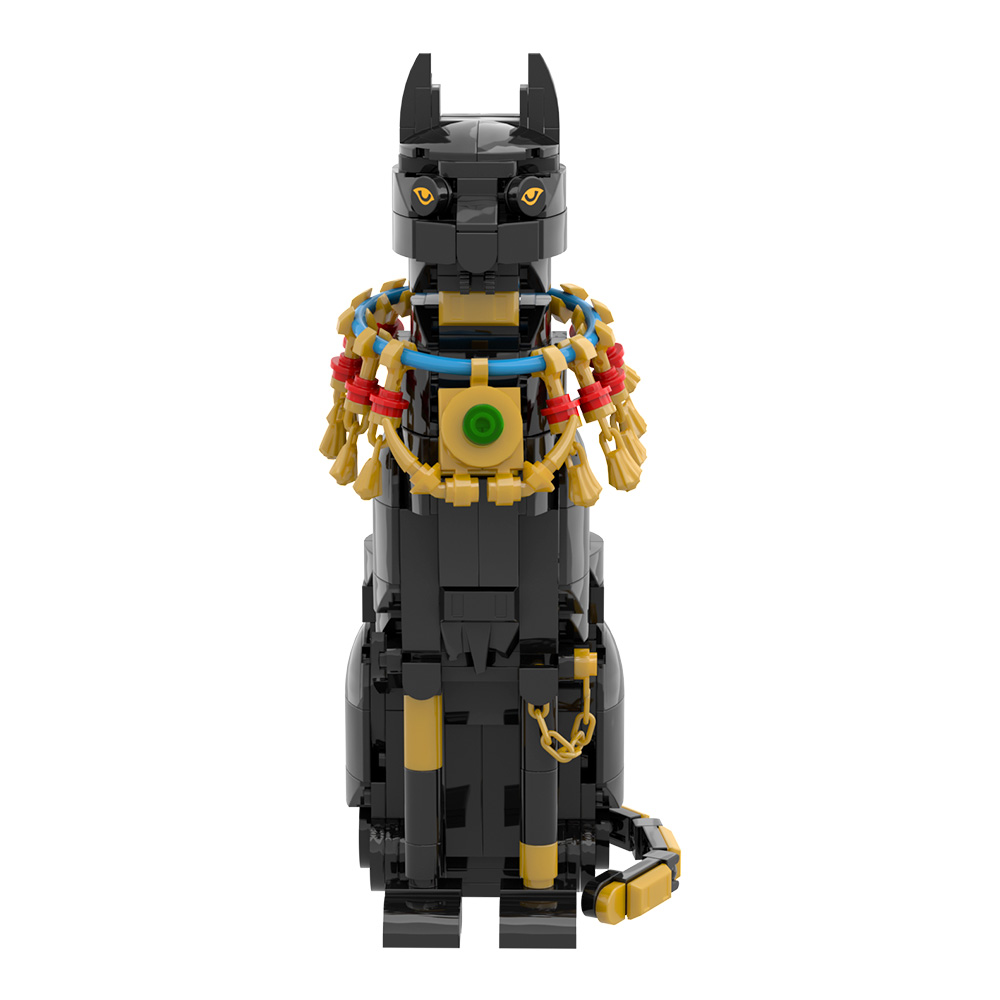 MOC Egypt Cat Building Blocks  - Kids Toys Egypt review and price