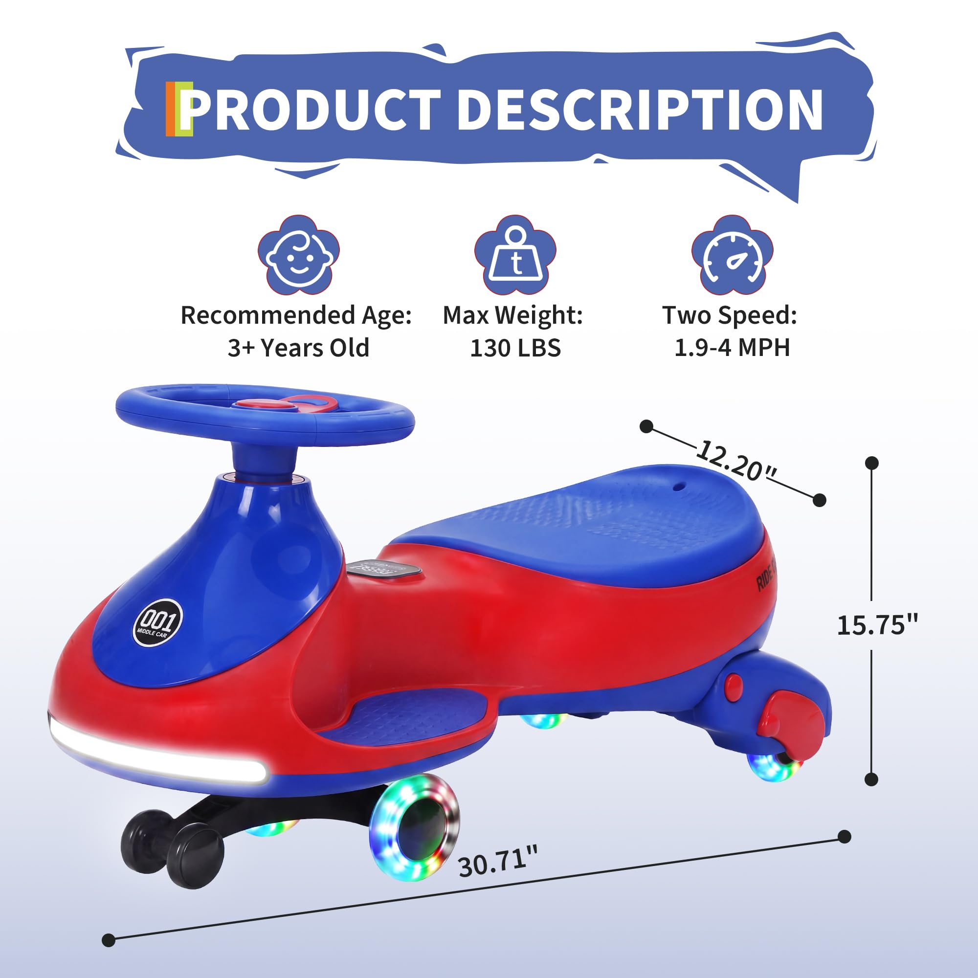 12V Electric Wiggle Car Kids W - Kids Toys Electric Car review and price