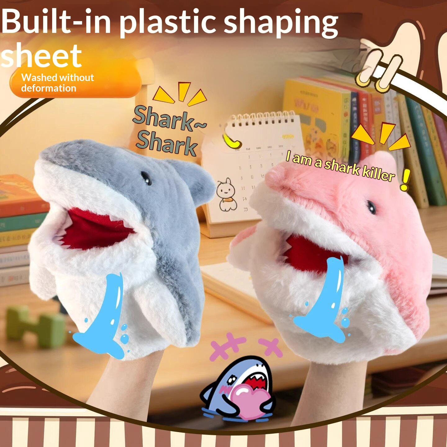 Shark Hand Puppet Plush Shark  - Kids Toys And Games review and price
