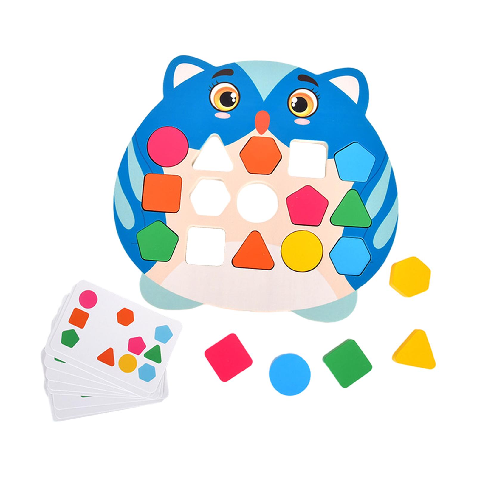 Shape Matching Game Activity T - Kids Toys Under £5 review and price