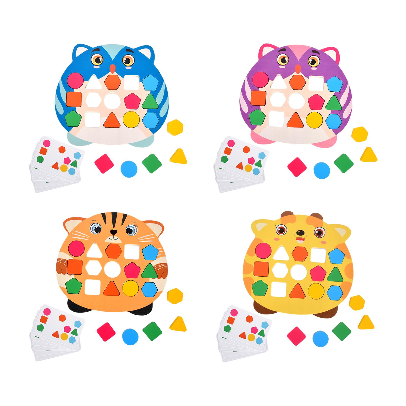 Shape Matching Game Activity T - Kids Toys Under £5 review and price