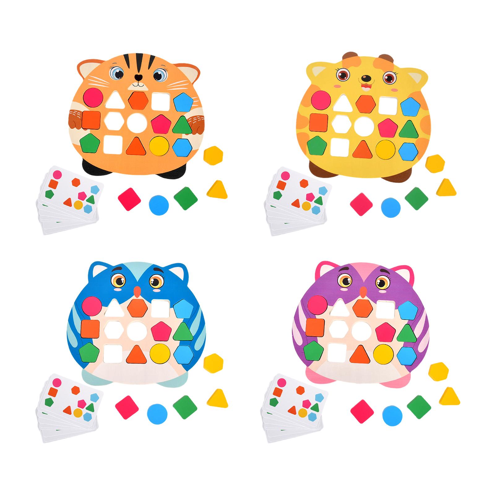 Shape Matching Game Activity T - Kids Toys Under £5 review and price
