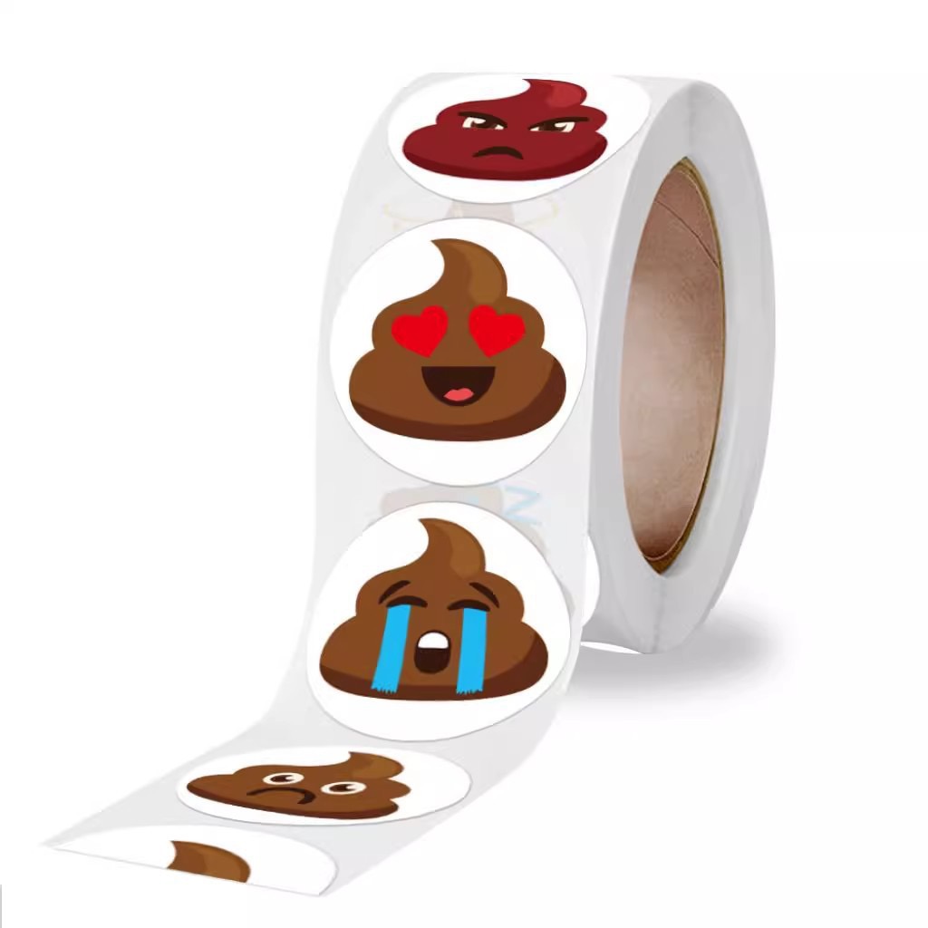 100-500pcs Funny Poop Cartoon  - Kids Toys Laptop review and price
