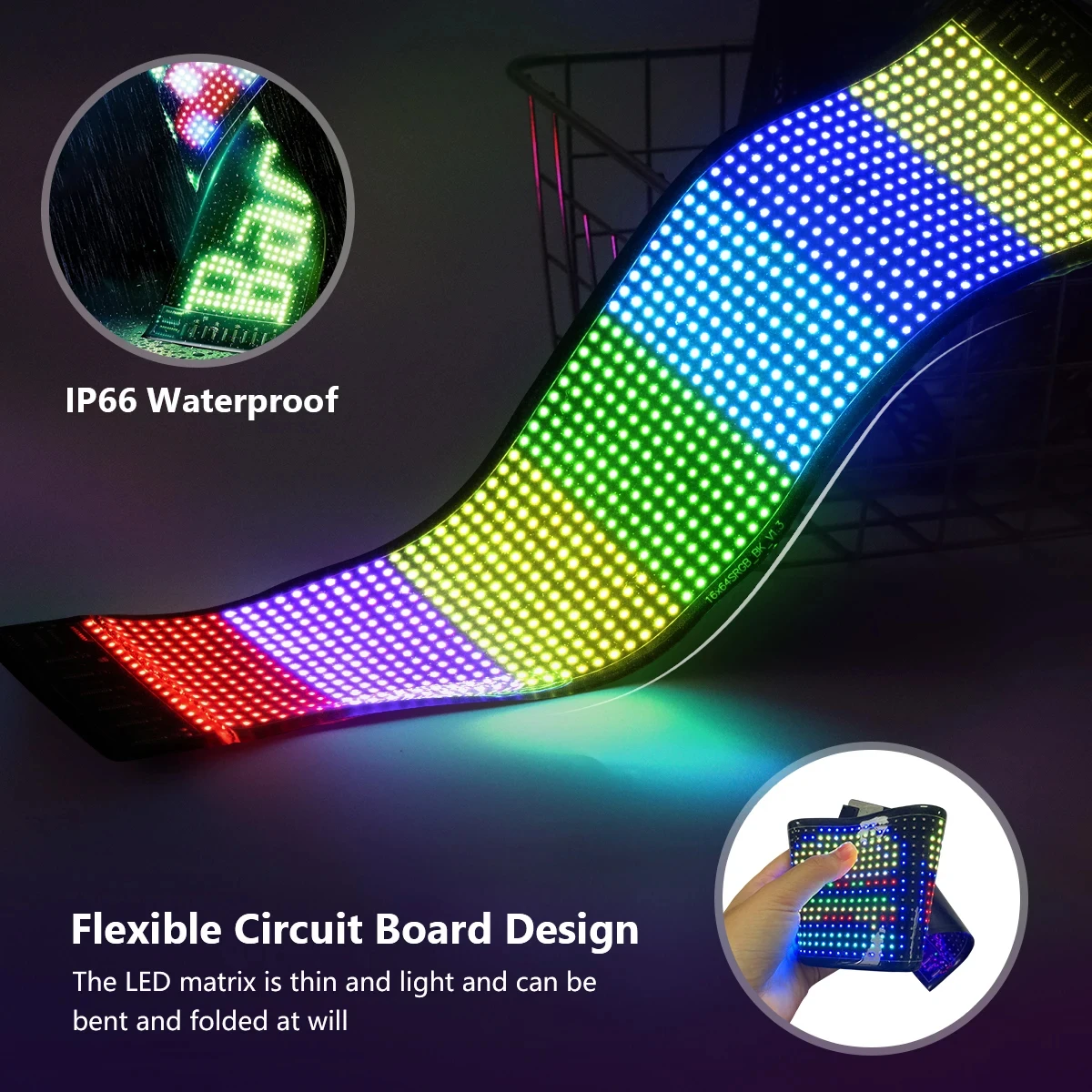 LED DIY Matrix Pixel Panel Led - Remote Control Car review and price
