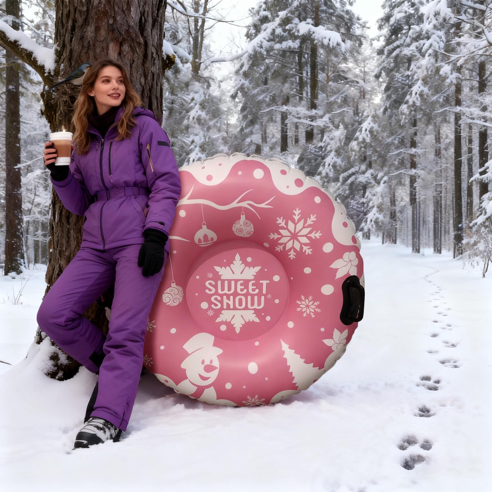 Inflatable Snow Tubes PVC Thic - Kids Toys Play Youtube review and price